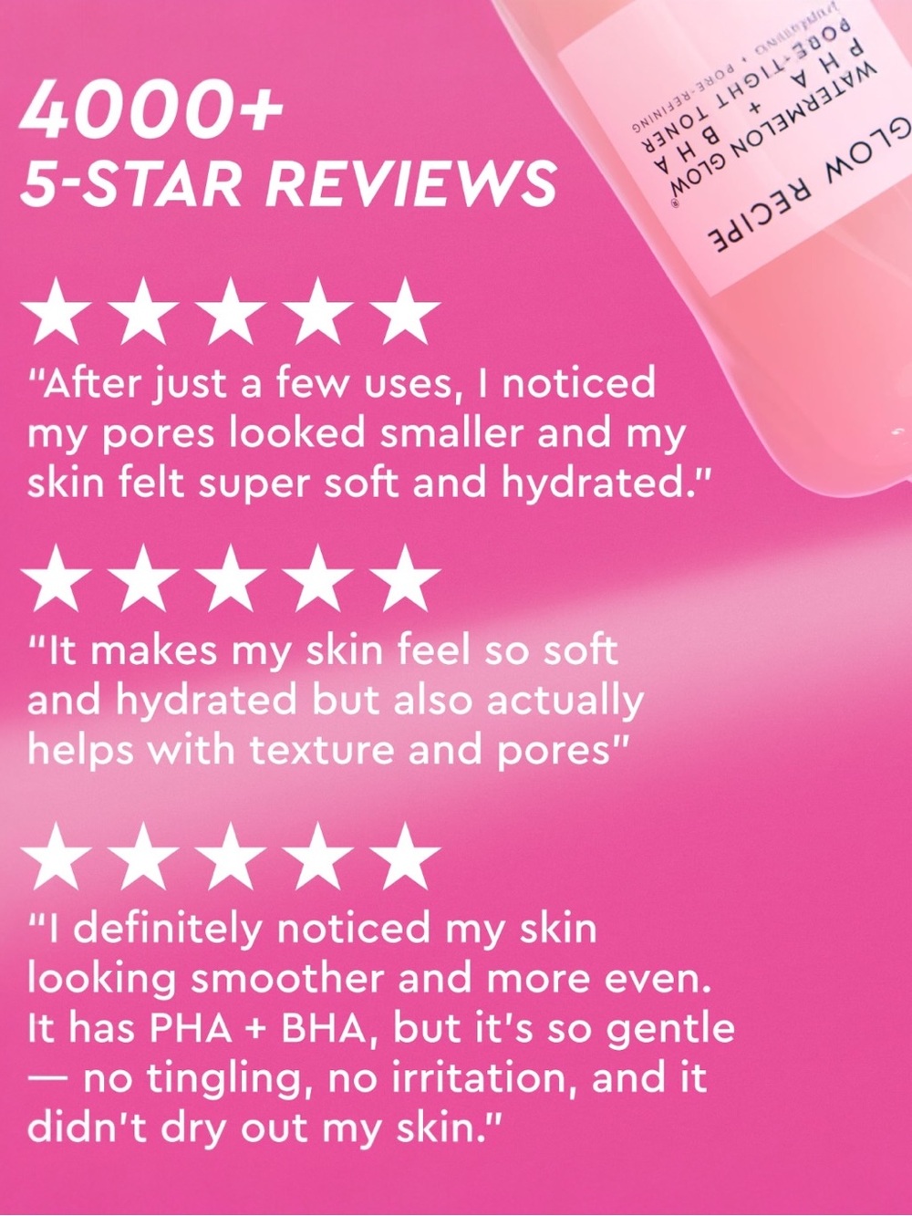 🪷 Glow Recipe Watermelon Glow Pore-Tight PHA+BHA Hydrating Toner FULL SIZE 150mL - Picture 12 of 12